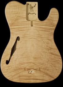 Wild Maple Custom T body
