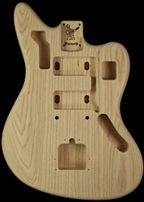 Swamp Ash Jaguar body