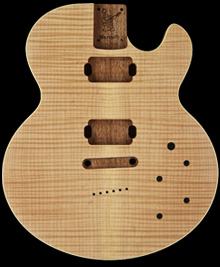 Mahogany L5S with Flame Maple top