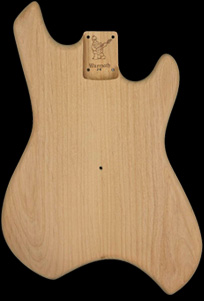 Alder Musiclander body