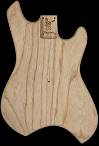 Swamp Ash Musiclander body