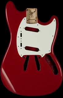 Bright Red Mustang body