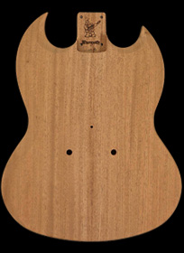 Mahogany SG body