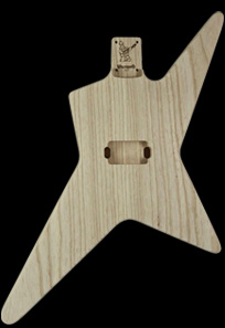Swamp Ash Star body