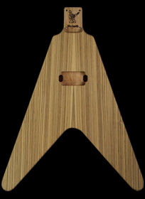 Zebrawood V body