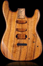 Koa Stratocaster