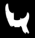 51-54 P Bass Pickguard