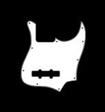 Dinky J Bass Pickguard