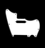 Jazzcaster Pickguard
