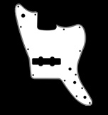 Jazzmaster Bass IV Pickguard
