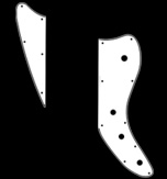 Split Jazzmaster Pickguard