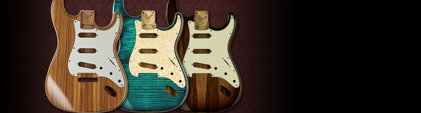 Exotic Wood guitar tops