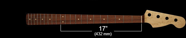 J Bass Neck Dimensions