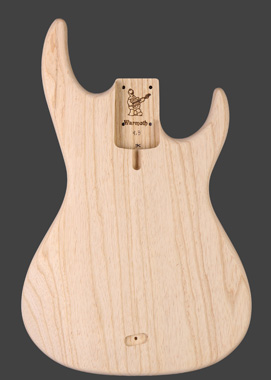 Dinky P Bass Guitar Body