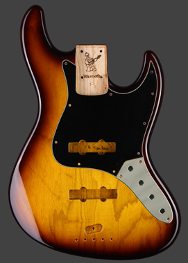 Dinky J Bass Guitar Body