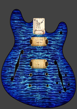 Mooncaster Guitar Body