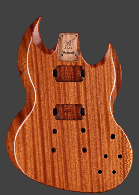 Diamondback Guitar Body