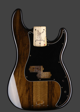 SSB P-Style Bass Guitar Body