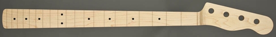 Tele® Bass Guitar Neck front