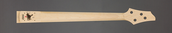 SSB Warmoth Guitar Neck back