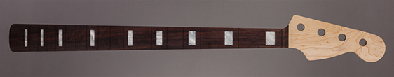 P Bass® Guitar Neck front