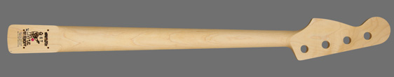 J Bass® Guitar Neck back