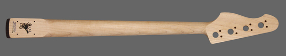 SSB Warhead Guitar Neck back