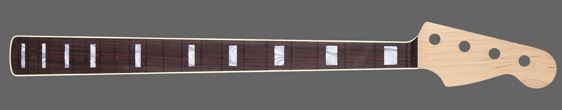 P Bass® Guitar Neck front
