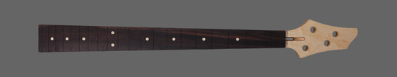 SSB Warmoth Guitar Neck front