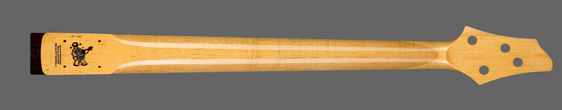 Warmoth Bass Guitar Neck back
