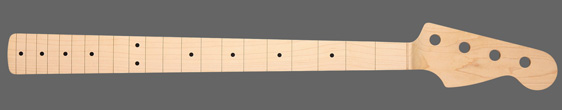 P Bass® Guitar Neck front