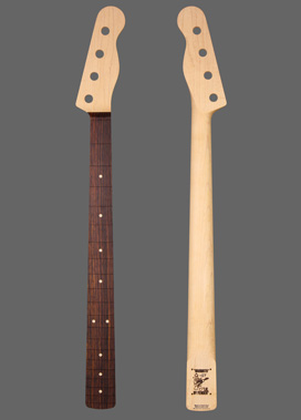 Tele® Bass Guitar Neck front