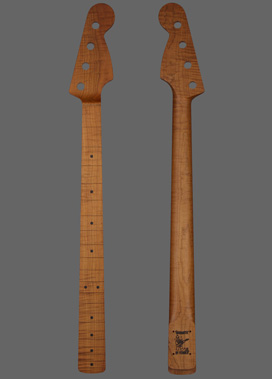 P Bass® Guitar Neck front