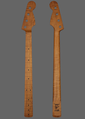 P Bass® Guitar Neck front