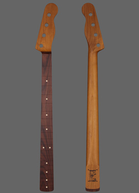Tele® Bass Guitar Neck front