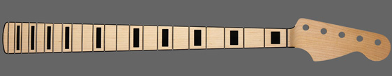 Deluxe 5 Inline Guitar Neck front