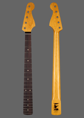 Standard 5 J Bass® Guitar Neck front