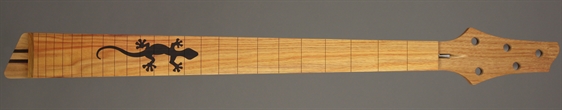 Gecko Medium 5-String Guitar Neck front