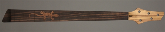 Gecko Medium 5-String Guitar Neck front