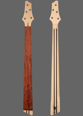 Gecko Medium 5-String Guitar Neck front