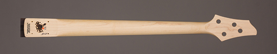 SSB Warmoth Guitar Neck back
